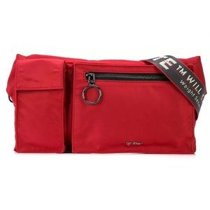 Off white industrial bag